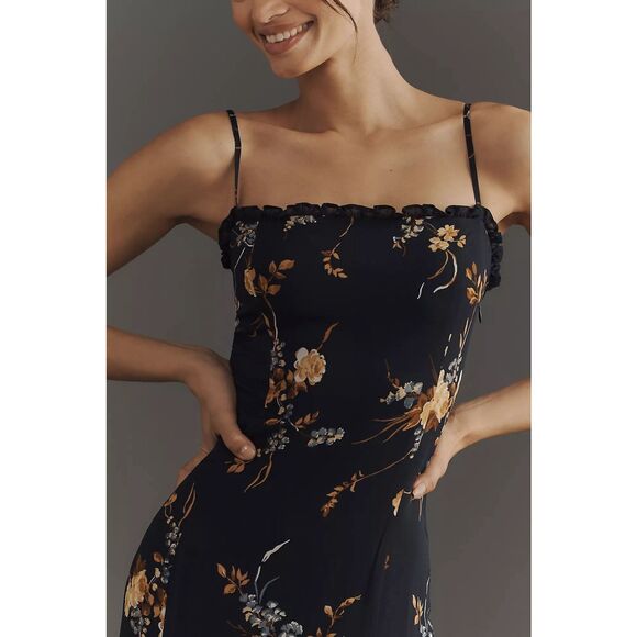 New Anthropologie Reformation Lilibet Dress Sz 10 - Picture 4 of 9